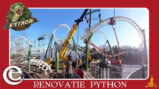 [#Efteling] Complete Renovatie: Python (Rollercoaster) - 2018