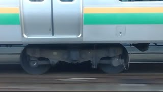 【白熱の並走バトル！】231系湘南新宿ラインと赤羽駅〜浦和駅間で台車などを観察しながら追い抜かし