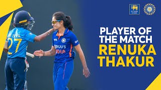 Renuka Thakur – Player of the Match | #SLWvINDW – 2nd ODI