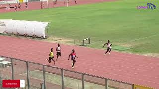 Men’s 100m. Heat 3. 1st GA Open championship. Kumasi2025.