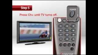 HOW TO PROGRAM YOUR XFINITY CUSTOM 3 UNIVERSAL REMOTE CONTROL
