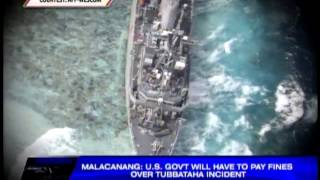 Palace: US fines, compensation on Tubbataha damage