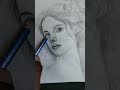 how to draw a face pencil sketch