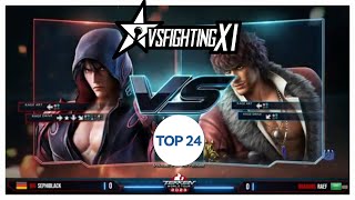 Raef vs SephiBlack Top 24 VS Fighting XI 2023 Tekken 7