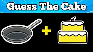 Guess The Food By Emoji’s | Cake Type Edition | Emoji Quiz