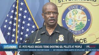 Teens with gel pellet guns fire into St. Pete crowd; chief warns of potential dangers