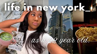 A Few Days in My Life in NYC 🏙️ movie date night, mini clothing haul \u0026 reading updates