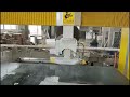 gmm 5 axis bridge sawing table top 五轴桥切加工台面板 stone machinery c45