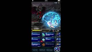 【FFBE】幻獸 - 3星挑戰 - 迪亞波羅斯！目標1打手4輔助挑戰全成就！竟然遇到了2次惡魔的反覆無常...