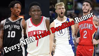 Every NBA Trade Deadline Rumor