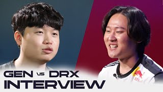 [각오인터뷰] GEN vs. DRX | 2021 LCK 서머 스플릿