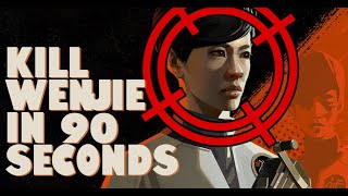 Kill Wenjie In 90 Seconds! Easy Route With Analysis | Deathloop Quantum Solution Trophy