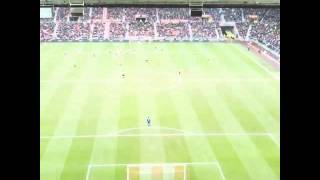Manchester United Fans Singing "20 Times Song" Away At Sunderland