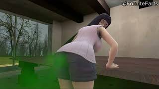 Hinata Farting in You (SFM Fart Animation)