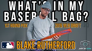 What's In My Baseball Bag? Ft. Blake Rutherford A 1st Round Draft Pick In 2016