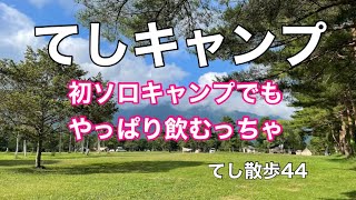 てし散歩44 はじめてのキャンプ