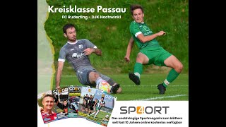 Kreisklasse Passau:   FC Ruderting  -  DJK Hockwinkl