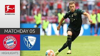 FC Bayern München - VfL Bochum 7-0 | Highlights | Matchday 5 – Bundesliga 2021/22