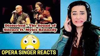 Disturbed - The Sound of Silence feat. Myles Kennedy | OPERA SINGER & VOCAL COACH REACTION
