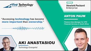 HPE _First Technology National - Digital Podcast with Anton Pauw