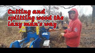 SC 12 Dyna processor splitting oak the lazy man's way