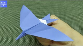 Origami Tutorial - How to make an Origami Bird swallow - Step By Step