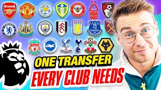 One January TRANSFER Your Premier League Club NEEDS 👀💰