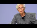 EZB-Präsidentin Lagarde: „Coronavirus braucht ambitionierte Antwort