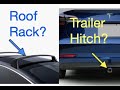 Roof Rack or Hitch on the Tesla Model 3?