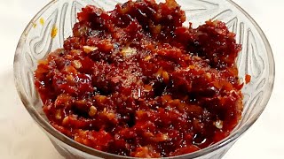 झटपट होणारी तिखट झणझणीत लसूण चटणी|Spicy Garlic Chutney Recipe|