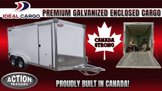 Ideal Cargo: Built in Canada! Why This Galvanized Steel Enclosed Trailer is Worth the Investment