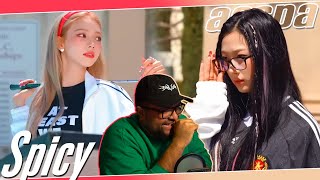 aespa 'Spicy' Behind The Scenes REACTION | I'm Fine Part 1117 🧎🏽‍♂️