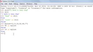 Python Programming Tutorial 11 Membership & Identity Operators aaBYOzR9uZo