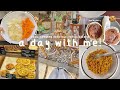 VLOG ; productive with me [making perkedel🥔cozy cafe🥐, eting samyang🍜]