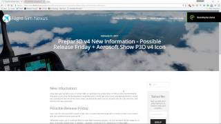Prepar3d V4 Rumors: Release Date, Physics Model, Add-on Compatibility, 64Bit?