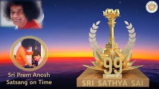 New Year Satsang on Time with Sri Prem Anosh - Tustin Sai Center - 1/4/2024