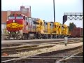 vintage santa fe power@joliet union station metra action