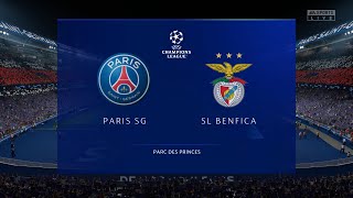 Paris Saint-Germain vs Benfica | Parc des Princes | 2022-23 UEFA Champions League | FIFA 23