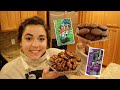 Making Homemade Girl Scout Samoa and Thin Mint Cookies!