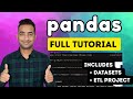 Complete Pandas Tutorial - Learn Pandas from Basics to Advanced! 🚀