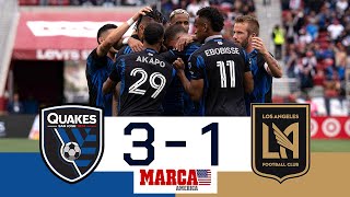 Triumph and three points for the 'Earthquakes' I San Jose 3-1 LAFC I Highlights and goals I MLS