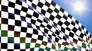 Checkered Race Flag Waving | Motion Graphics - Videohive template