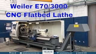 (2011) Weiler E70x3000 CNC Lathe For Sale