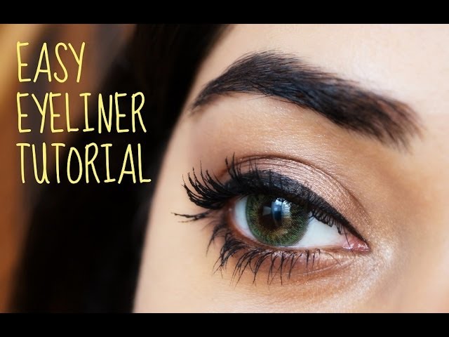 Makeup Eyeliner Tutorial For Beginners Saubhaya Makeup