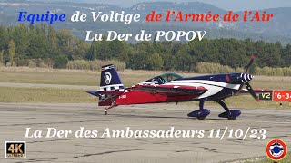 EVAA LA DER DE POPOV Der des Ambassadeurs BA 701 11 Oct 23