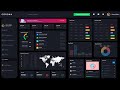 Responsive Admin Dashboard HTML CSS JavaScript | How To Make Admin Dashboard HTML CSS