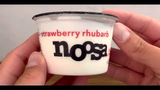 Noosa Strawberry Yoghurt POV Mukbang ASMR *Yum in my tum*