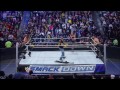 the shield and 3mb barge in on triple h s return to smackdown smackdown april 12 2013