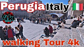 🇮🇹 Perugia Italy 🇮🇹 Walking Tour 4k 60 fps UHD the beautiful city Perugia Italy🇮🇹 @WalkTour4K