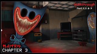 POPPY PLAYTOYS Roblox Chapter 3 Walkthrough (Part 1,2 and 3)